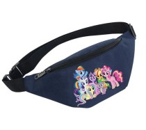 Поясная сумка Маленькие пони (Little Pony) синяя №1