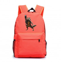 Рюкзак Енот Ракета оранжевый №5