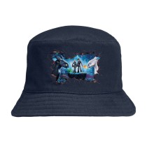 Панама Как приручить дракона синяя №2