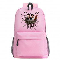 Рюкзак Сверхъестественное (Supernatural) розовый №3