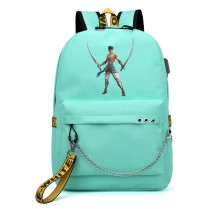 Рюкзак Дастан с мечами (Prince of Persia) бирюзовый с цепью №1