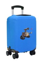 Чехол на чемодан L - Валли (WALL-E) синий №1
