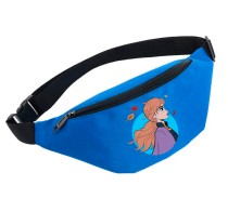 Поясная сумка Холодное сердце (Frozen) голубая №4