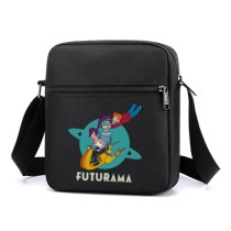 Сумка через плечо Футурама (Futurama) черная №5