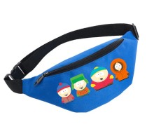 Поясная сумка Южный парк (South Park) голубая №3