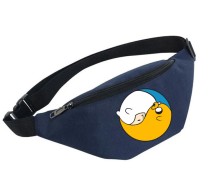 Поясная сумка Время приключений синяя №3