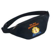 Поясная сумка Зверополис черная №4