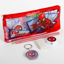 Письменный набор в PVC пенале, Человек-паук 3714662