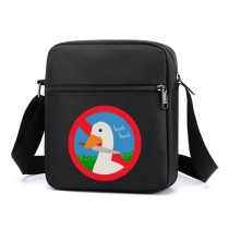 Сумка через плечо Гусь (Goose) черная №1
