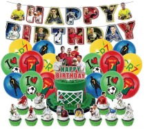 Набор декора для дня рождения Футбольная тематика
