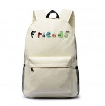 Рюкзак "Алфавит Лор" (Alphabet Lore) белый №1