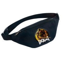 Поясная сумка Дум (Doom) черная №1