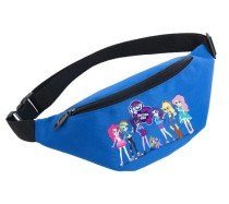 Поясная сумка Маленькие пони (Little Pony) голубая №2