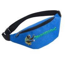 Поясная сумка Зверополис голубая №5
