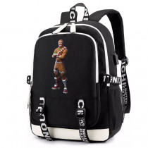 Рюкзак Весёлый Погромщик (Fortnite Battle Royale) черный с USB-портом №5