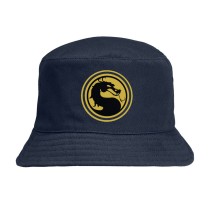 Панама Мортал комбат (Mortal Kombat) синяя №2