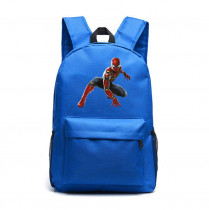 Рюкзак Железный - Человек паук (Spider man) синий №4