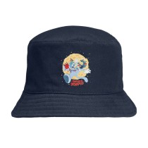 Панама Щекотка и Царапка (The Simpsons) синяя №2