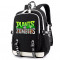 Рюкзак Растения против зомби (Plants vs Zombies) черный с USB-портом №3