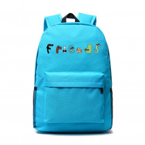 Рюкзак "Алфавит Лор" (Alphabet Lore) голубой №1