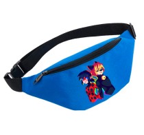 Поясная сумка Леди Баг (Lady Bug) голубая №5