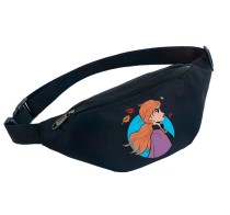 Поясная сумка Холодное сердце (Frozen) черная №4