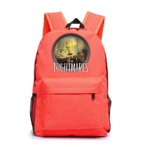 Рюкзак Маленькие кошмары - Little Nightmares оранжевый №4