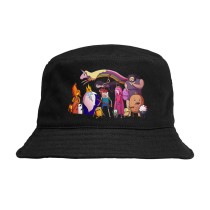 Панама персонажи "Время Приключений" черная №5