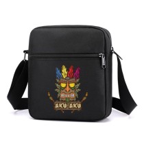 Сумка через плечо Крэш Бандикут (Crash Bandicoot) черная №2