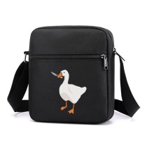 Сумка через плечо Гусь (Goose) черная №3