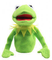 Мягкая игрушка на руку "Лягушонок Кермит"