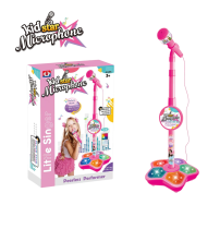 Детский караоке микрофон - розовый