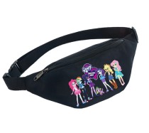 Поясная сумка Маленькие пони (Little Pony) черная №2