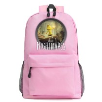 Рюкзак Маленькие кошмары - Little Nightmares розовый №4