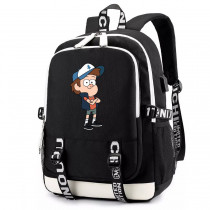 Рюкзак Диппер черный с USB-портом №1