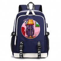 Рюкзак Крик (Scream) синий с USB-портом №2