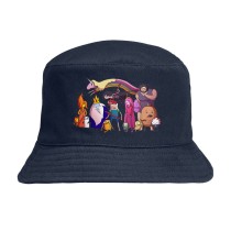 Панама персонажи "Время Приключений" синяя №5