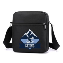 Сумка через плечо Горнолыжный спорт черная №1