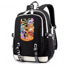 Рюкзак персонажи ФНАФ (Five Nights at Freddys) черный с USB-портом №4