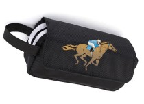 Пенал конный спортсмен (Верховая езда) чёрный №3