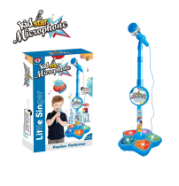 Детский караоке микрофон - синий