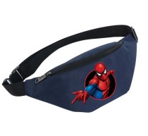 Поясная сумка Человек паук (Spider man) синяя №1
