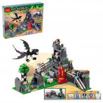 Конструктор «Мой мир. Сражение с драконом», 609 деталей