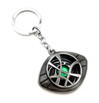 Брелок - медальон "Глаз Агамотто" - medallion Doctor Strange (серый) (9 см.)