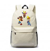 Рюкзак Крэш Бандикут (Crash Bandicoot) белый №5