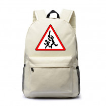 Рюкзак Техасская резня бензопилой (Кожаное лицо) белый №1