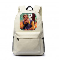 Рюкзак Привет сосед (Hello Neighbor) белый №1