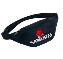 Поясная сумка Киберпанк (Cyberpunk 2077) черная №2