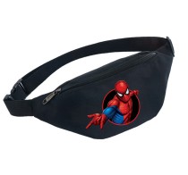 Поясная сумка Человек паук (Spider man) черная №1