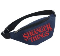 Поясная сумка "Очень странные дела" синяя №2